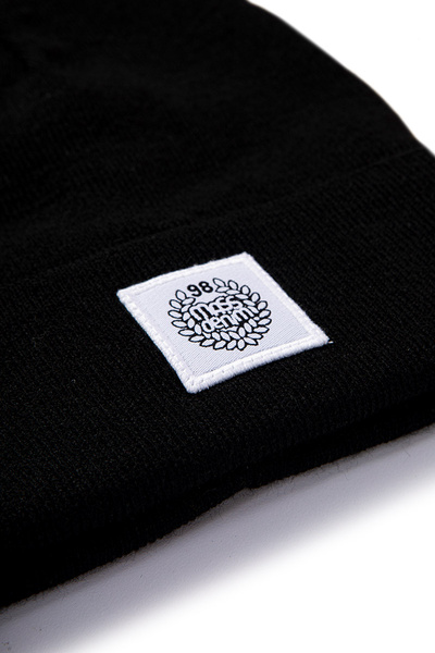 Mass DNM czapka zimowa Patch Beanie - czarna