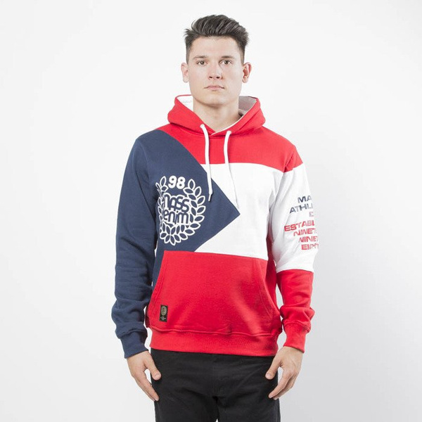 Mass DNM bluza Sweatshirt Republic Hoody - red