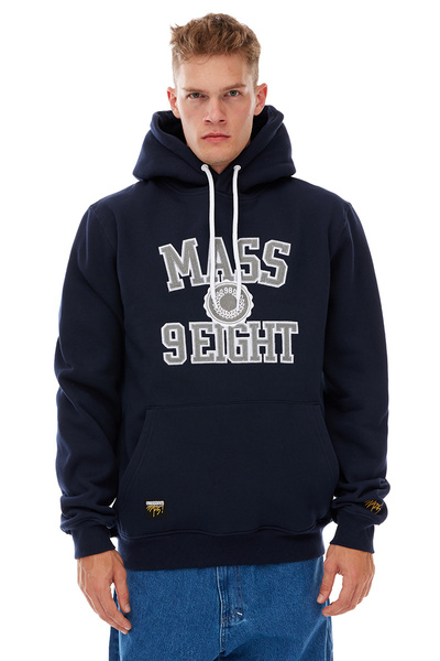 Mass DNM bluza Sweatshirt Athletic Hoody - granatowa