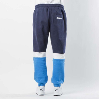 Mass DNM spodnie dresowe Respect Sweatpants - blue / navy
