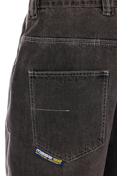 Mass DNM spodnie Jeans Beginner Original Baggy Fit - czarne
