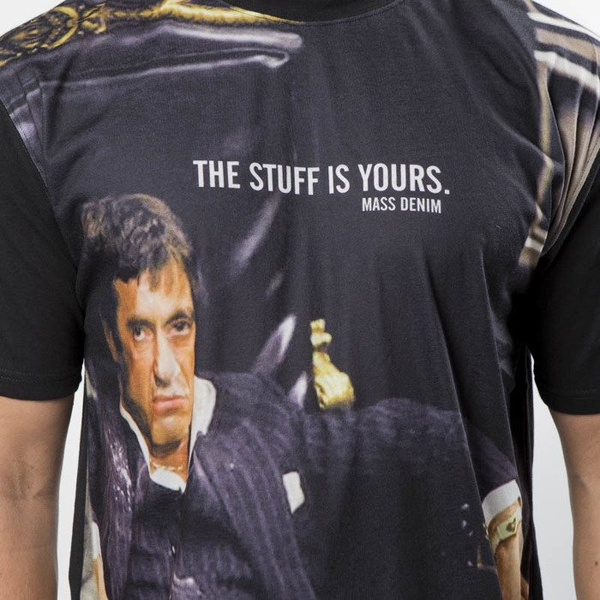 Mass DNM koszulka Scarface T-shirt - black