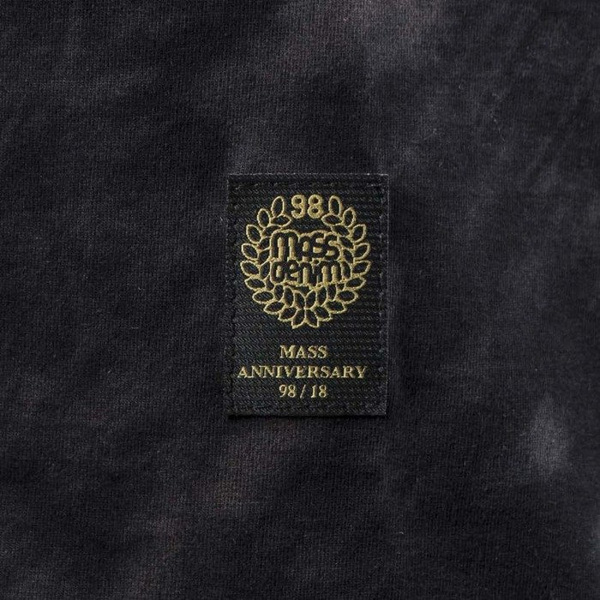 Mass DNM koszulka T-shirt Base Tiedye - black