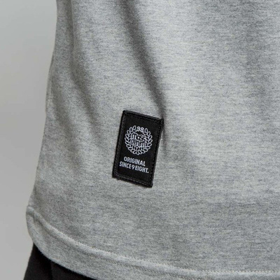 Mass DNM koszulka T-shirt Traces - light heather grey