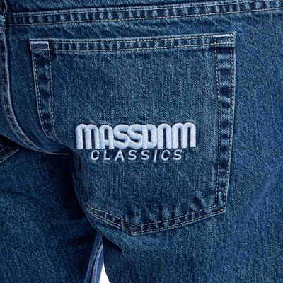 Mass DNM spodnie Classics Jeans Straight Fit - niebieskie