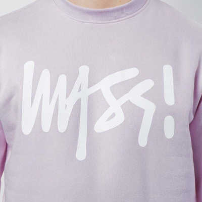 Mass DNM bluza Sweatshirt Crewneck Signature - light pink