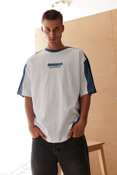 Mass Denim Koszulka Drift T-shirt biała