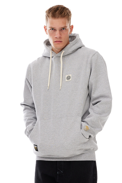 Mass DNM bluza Sweatshirt Patch Hoody - szara