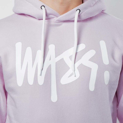 Mass DNM bluza Sweatshirt Hoody Signature - light pink