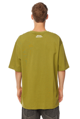 Mass Denim Patch T-shirt oliwkowa