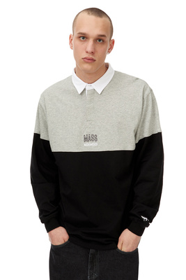 Mass DNM koszulka longsleeve Club Polo Longsleeve - szara