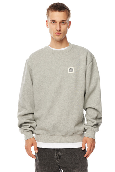 Mass DNM bluza Sweatshirt Patch Crewneck - szara