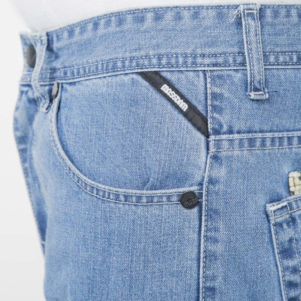 Mass Denim spodnie jeans Patrol tapered fit light blue SS2017