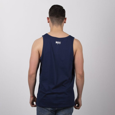 Mass DNM koszulka Signature Medium Logo Tank Top - navy