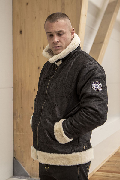 Mass DNM kurtka zimowa Jacket Pilot - biała