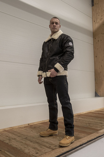 Mass DNM kurtka zimowa Jacket Pilot - biała