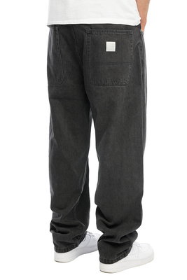 Mass DNM spodnie Jeans Craft Baggy Fit - sprane czarne