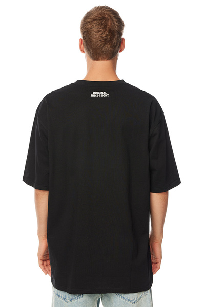 Mass Denim Patch T-shirt czarna