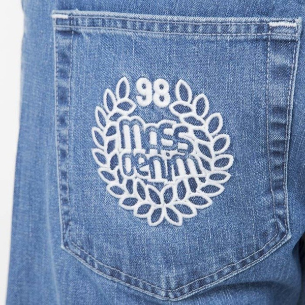 Mass Denim spodnie jeans Legendary straight fit blue SS2017
