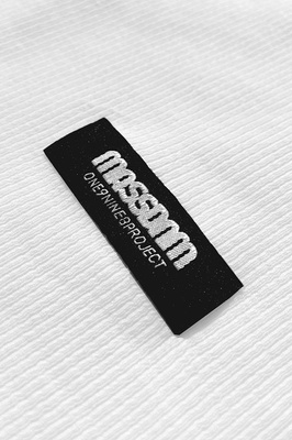 Mass DNM koszulka Signature Patch Tank Top - biała