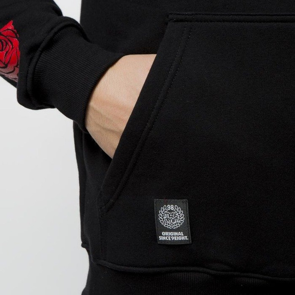 Mass DNM bluza Sweatshirt Hoody Rose - black QUICKSTRIKE