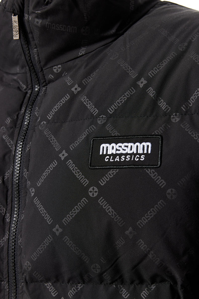 Mass DNM kurtka zimowa Jacket Monogram - black
