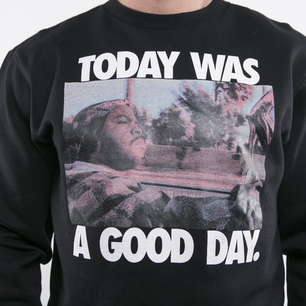 Mass Denim bluza crewneck Today black