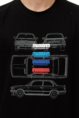 Mass DNM koszulka Bavaria T-shirt - czarna