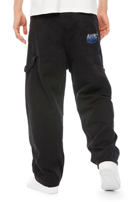 Mass DNM spodnie Wall Pants Extra baggy Fit - czarne