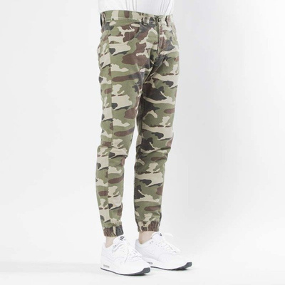 Mass DNM spodnie Joggers Sneaker Fit Base - woodland camo
