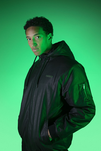 Mass DNM kurtka zimowa Jacket Flyer Quilted - czarna