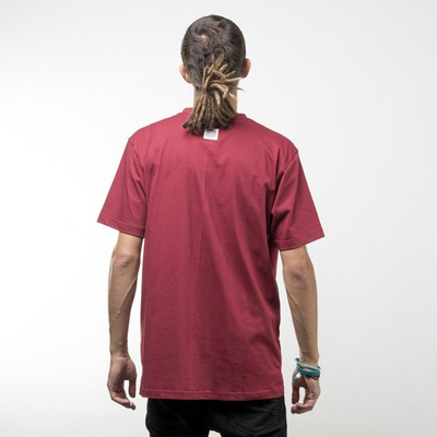 Mass Denim koszulka t-shirt  Ring claret