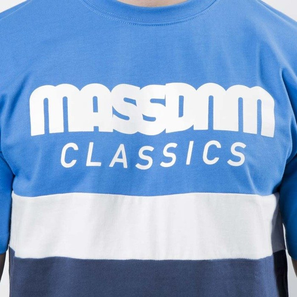 Mass DNM koszulka T-shirt Respect - blue / navy