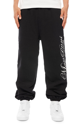 Mass DNM spodnie dresowe Authentic Baggy Fit Sweatpants - czarne