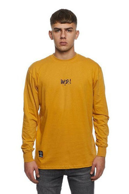 Mass DNM koszulka Longsleeve Signature Small Logo - żółta