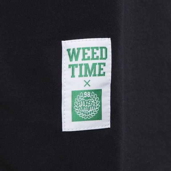 Mass Denim koszulka T-shirt Lady In Green black SS 2017