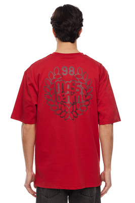 Koszulka Mass Denim Base Back T-shirt - czerwona