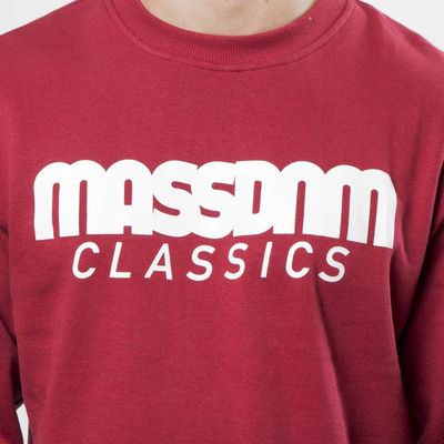 Mass DNM bluza Sweatshirt Crewneck Classics - claret