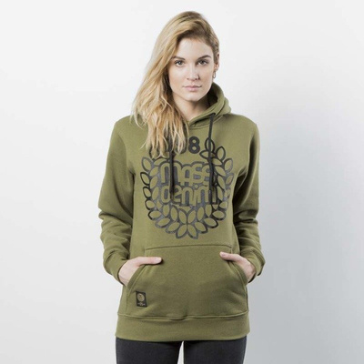 Mass DNM damska bluza Sweatshirt Hoody Base WMNS - khaki