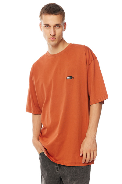 Mass Denim Koszulka Mini Box T-shirt ceglasta