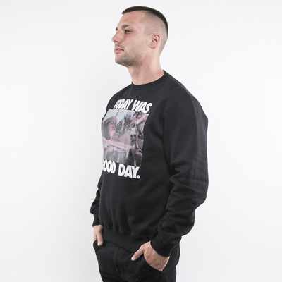 Mass Denim bluza crewneck Today black
