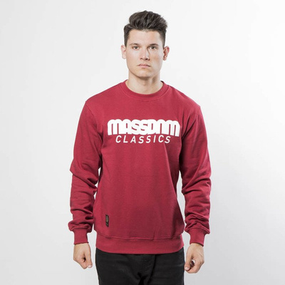 Mass DNM bluza Sweatshirt Crewneck Classics - claret