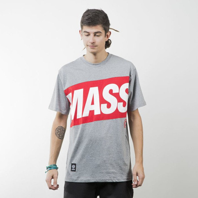 Mass Denim koszulka t-shirt Big Box light heather grey