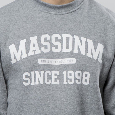 Mass DNM bluza Sweatshirt Crewneck Campus - medium heather grey