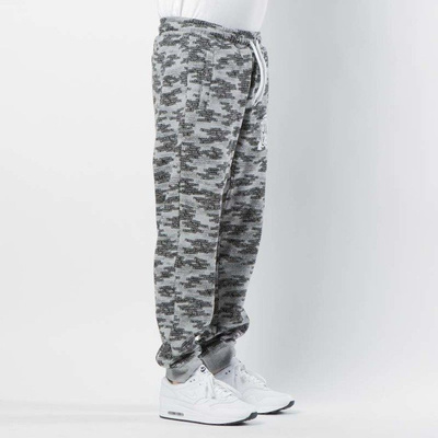 Mass DNM spodnie dresowe Assassin Sweatpants Trap Fit - light heather grey 