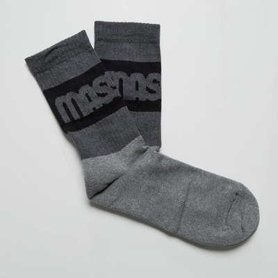 Mass DNM skarpety Division Socks dark grey heather