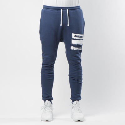 Mass DNM spodnie dresowe Trace Joggers Sweatpants - navy