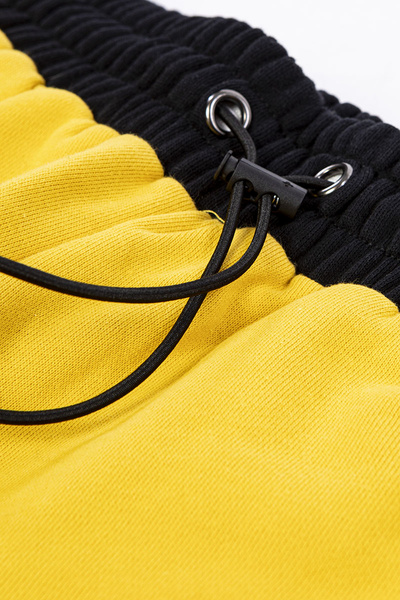 Mass DNM spodnie dresowe Berg Sport Sweatpants - żółte