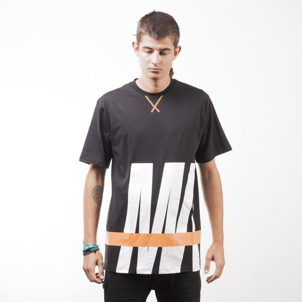 Mass Denim koszulka t-shirt Split black