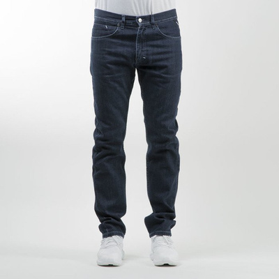 Mass Denim spodnie Jeans Ring tapered fit dark blue